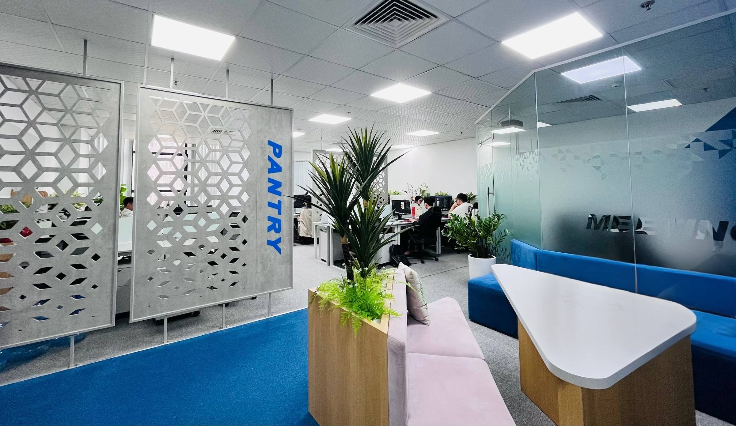 Không gian làm việc sáng tạo của đội ngũ RBX